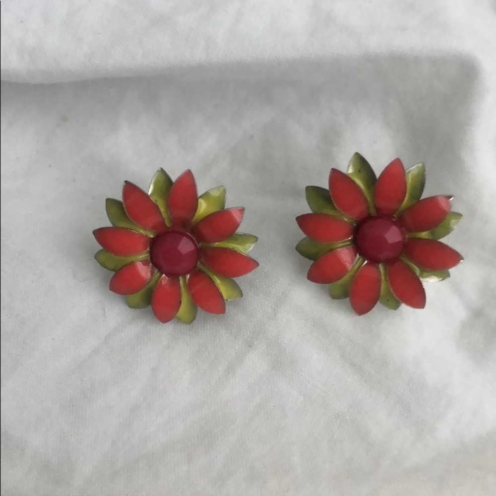 flower earrings